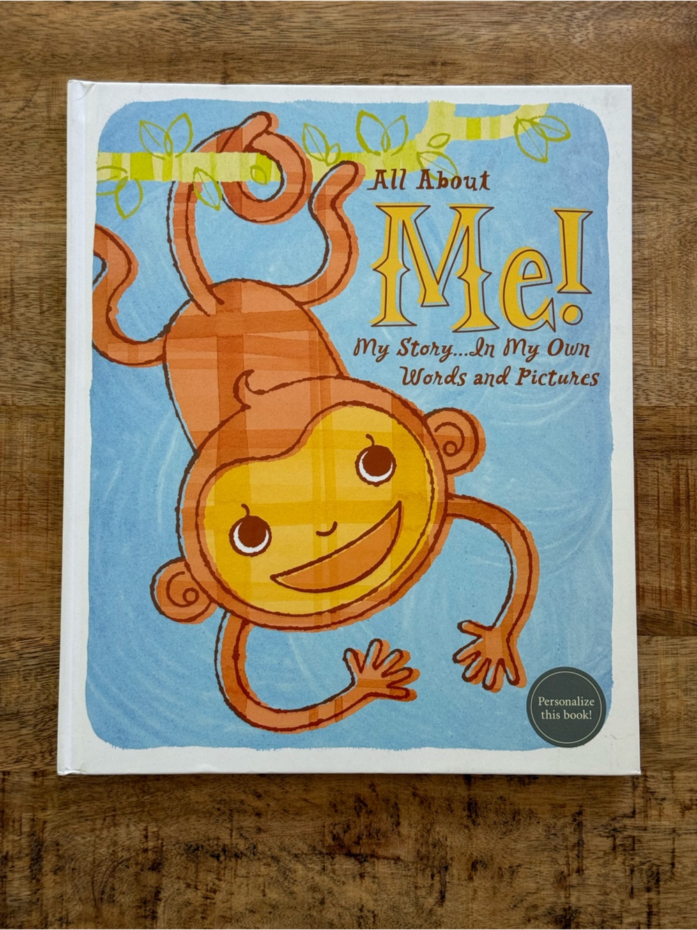 Hallmark All About Me Kids Memory Book Personalized Story Words & Pictures NEW